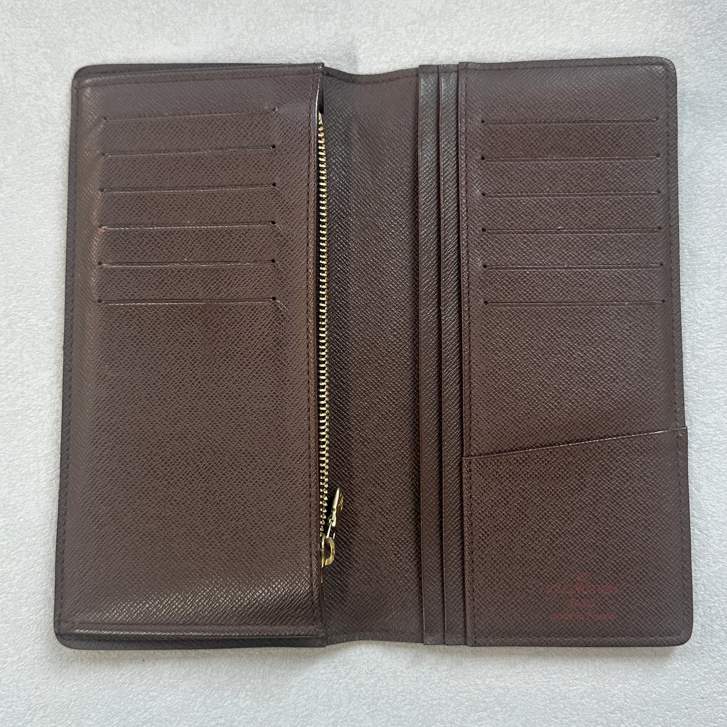 Louis Vuitton - Brazza - Leather - Brown - (large)