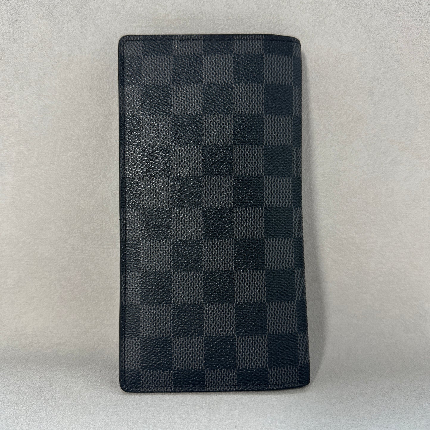 Louis Vuitton - Brazza Wallet - Cloth - Black - (small)