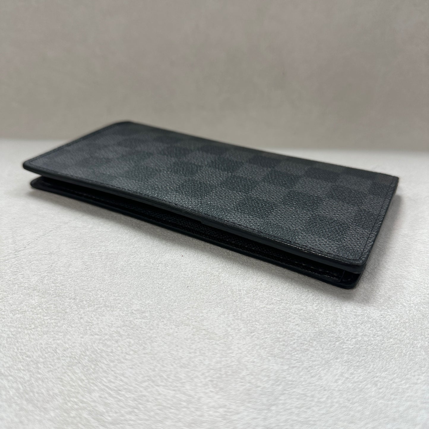 Louis Vuitton - Brazza Wallet - Cloth - Black - (small)