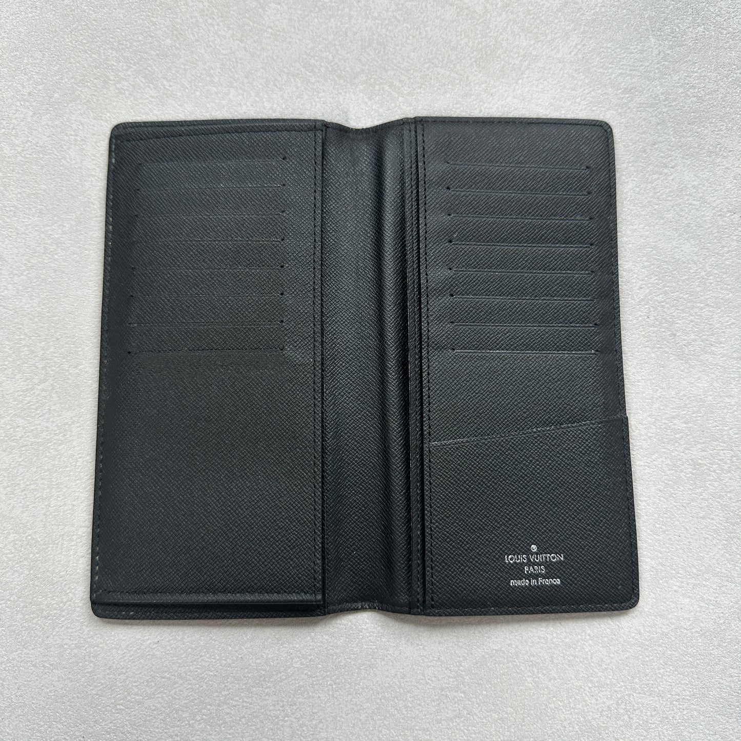 Louis Vuitton - Brazza Wallet - Cloth - Black - (small)