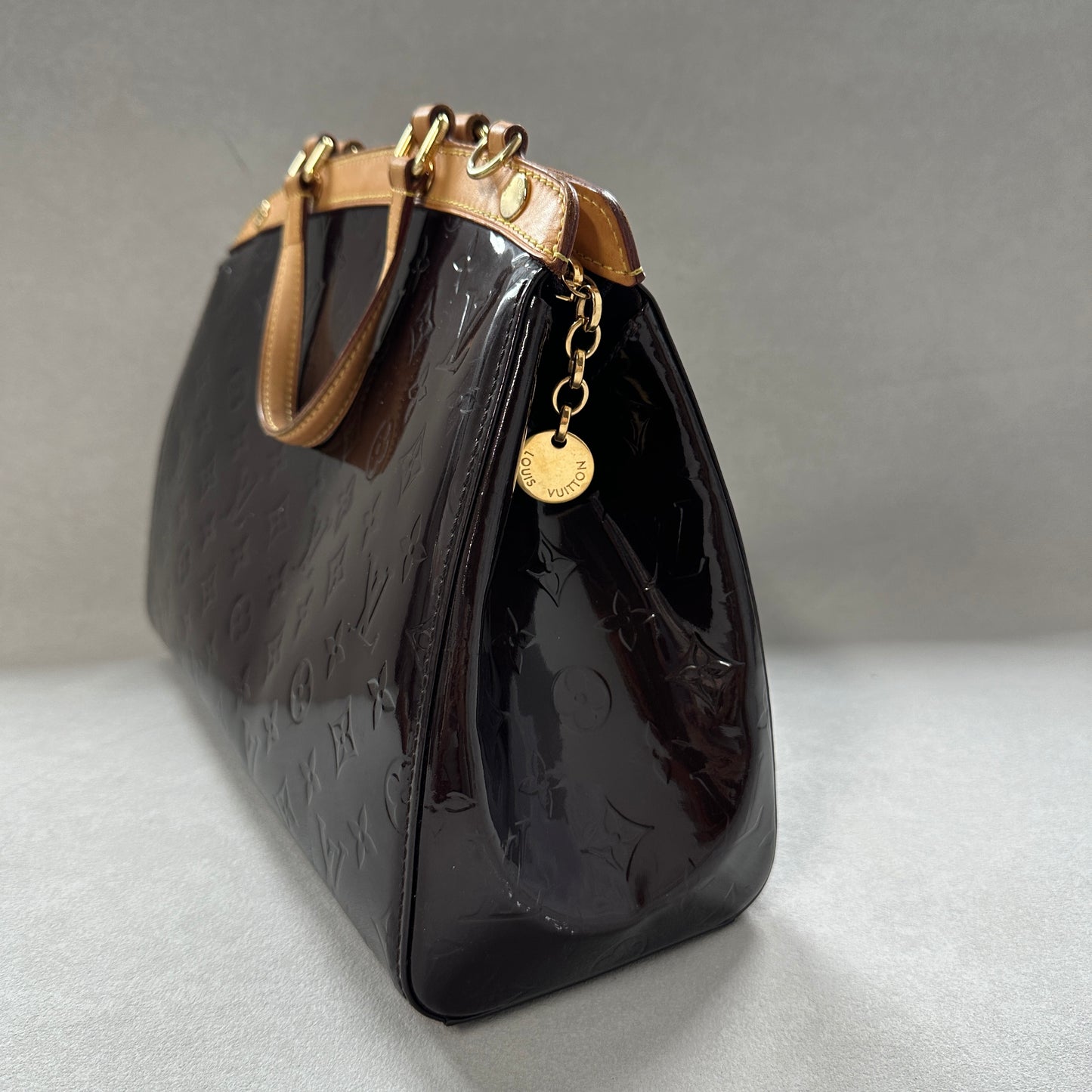 Louis Vuitton - Brea - Patent leather - Burgundy - (small)