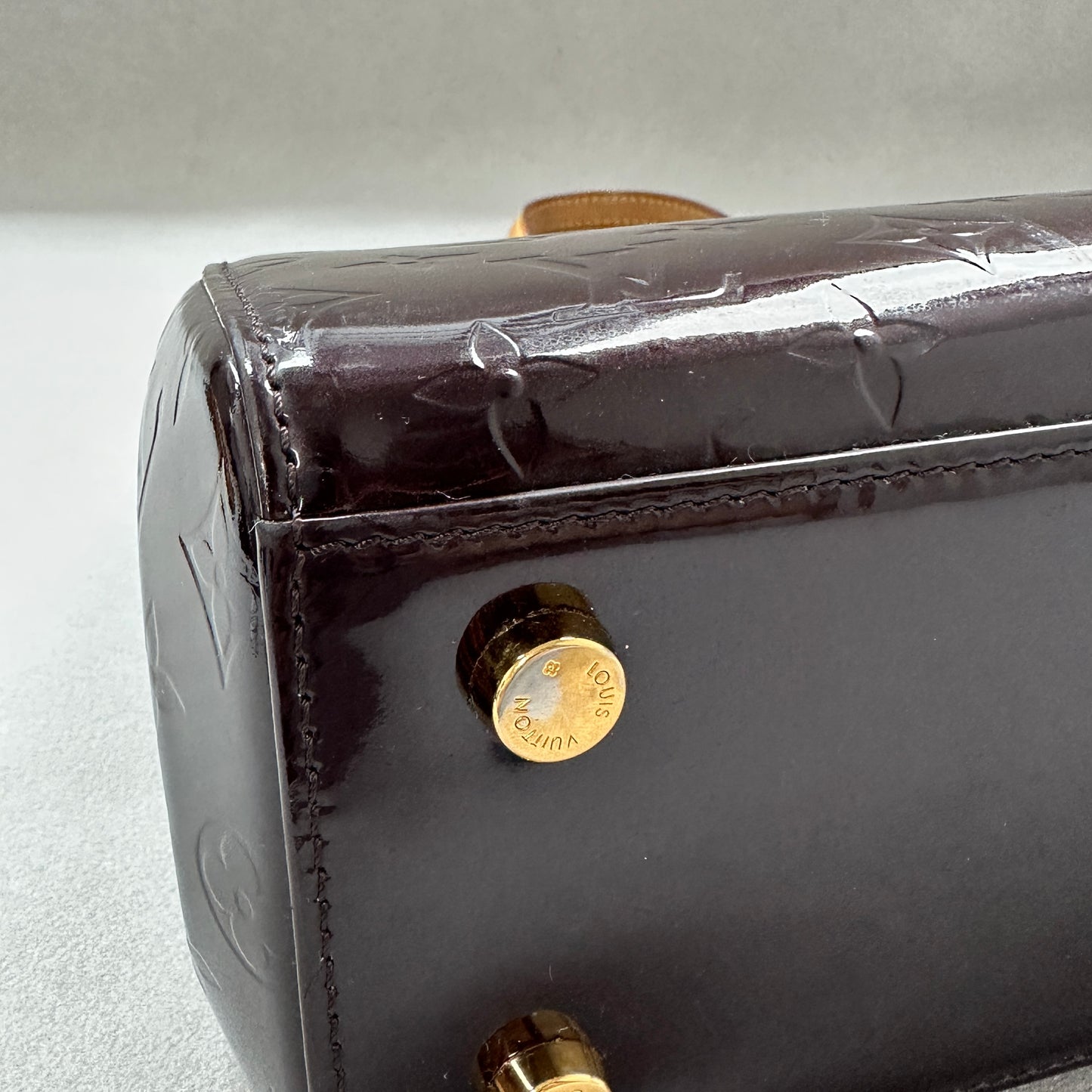 Louis Vuitton - Brea - Patent leather - Burgundy - (small)