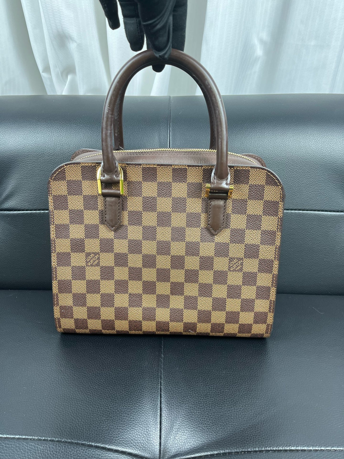 Louis Vuitton - Brera - Cloth - Brown - (Small)
