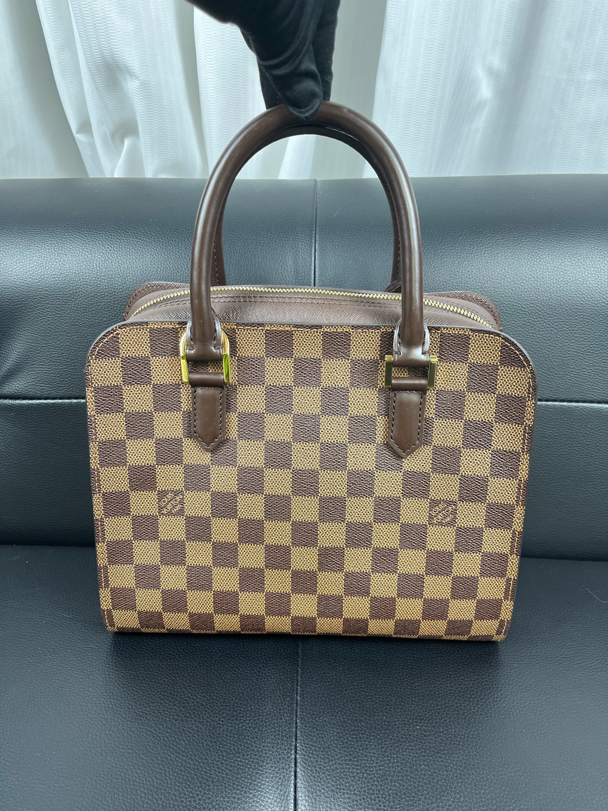 Louis Vuitton - Brera - Cloth - Brown - (Small)