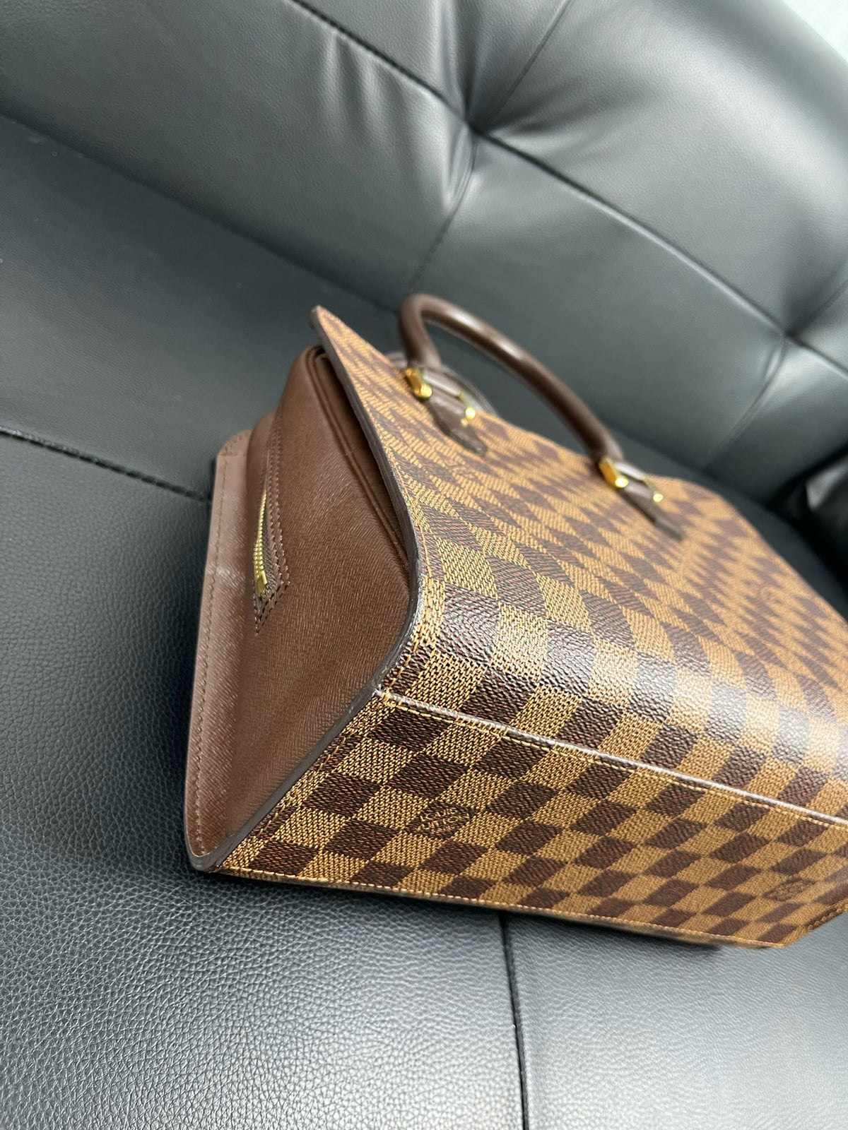 Louis Vuitton - Brera - Cloth - Brown - (Small)
