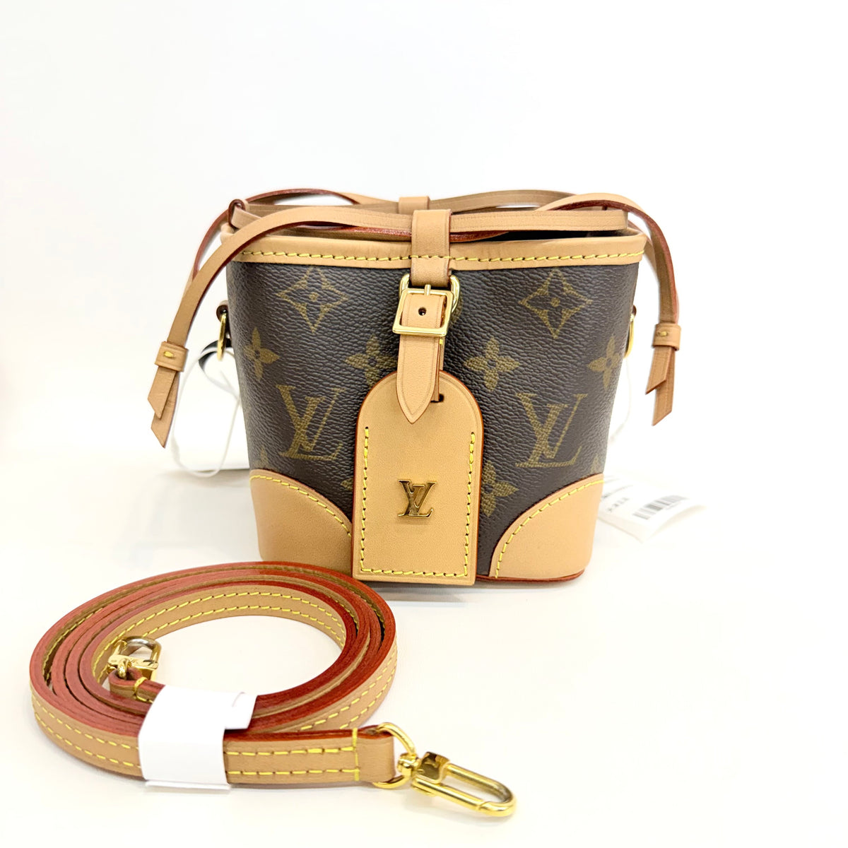 Louis Vuitton - Bucket Bag - Leather - Brown - (mini)