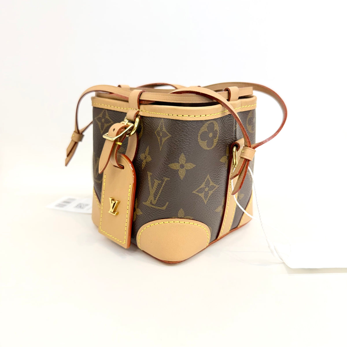 Louis Vuitton - Bucket Bag - Leather - Brown - (mini)