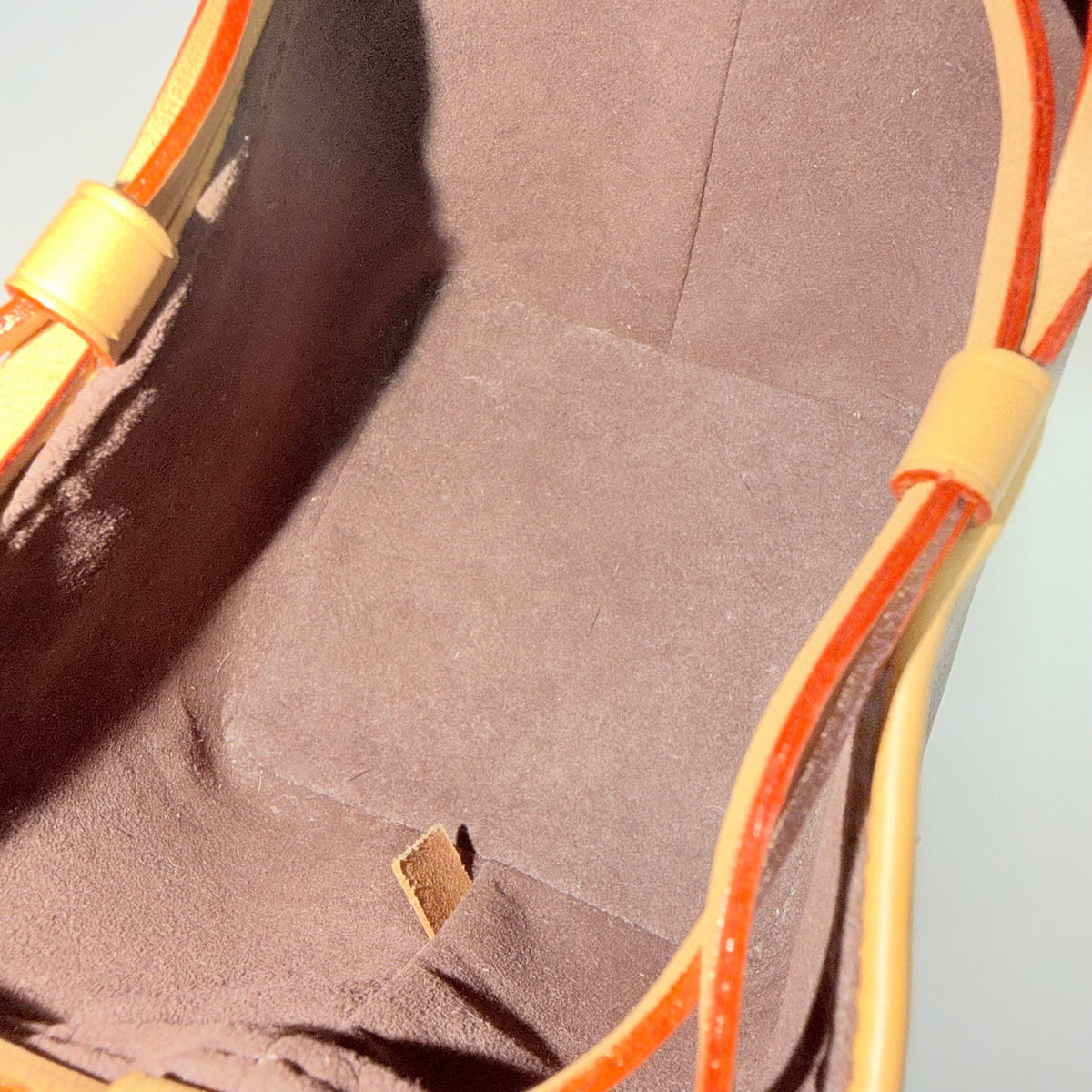 Louis Vuitton - Bucket Bag - Leather - Brown - (mini)