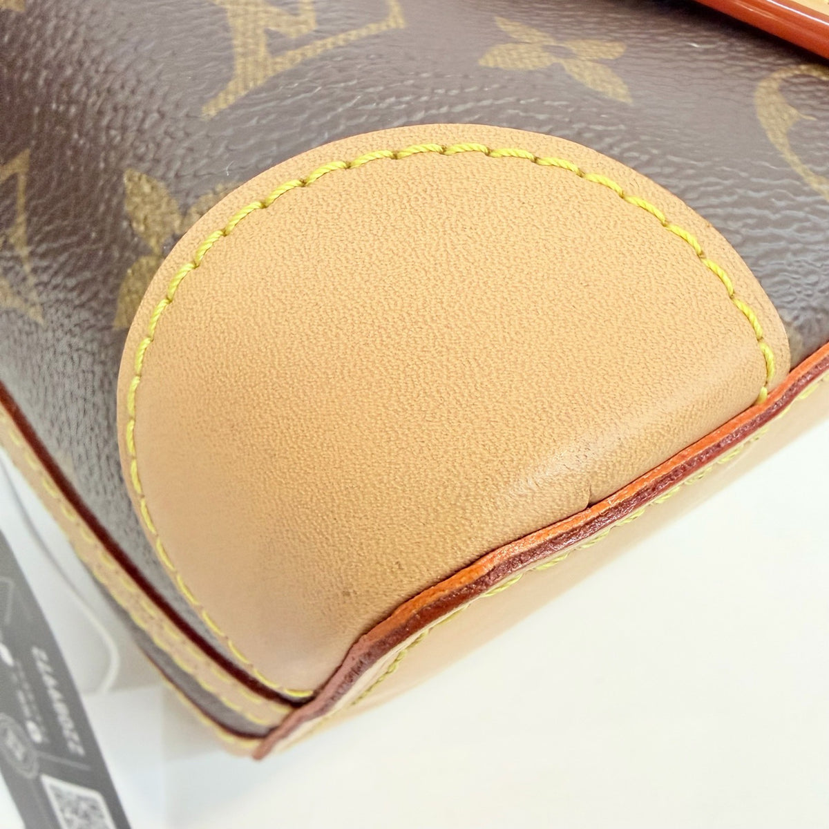 Louis Vuitton - Bucket Bag - Leather - Brown - (mini)