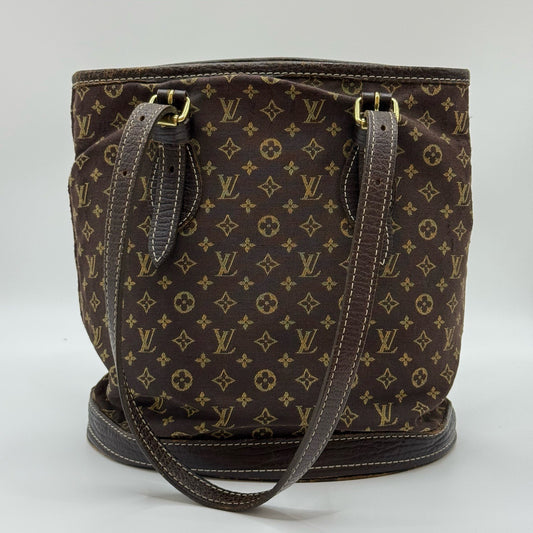 Louis Vuitton - Bucket PM - Cloth - Brown - (Small)