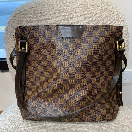 Louis Vuitton - Cabas Rivington - Cloth - Brown