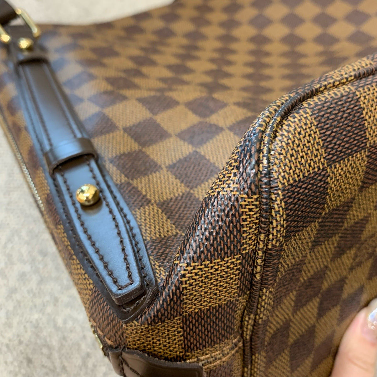 Louis Vuitton - Cabas Rivington - Cloth - Brown
