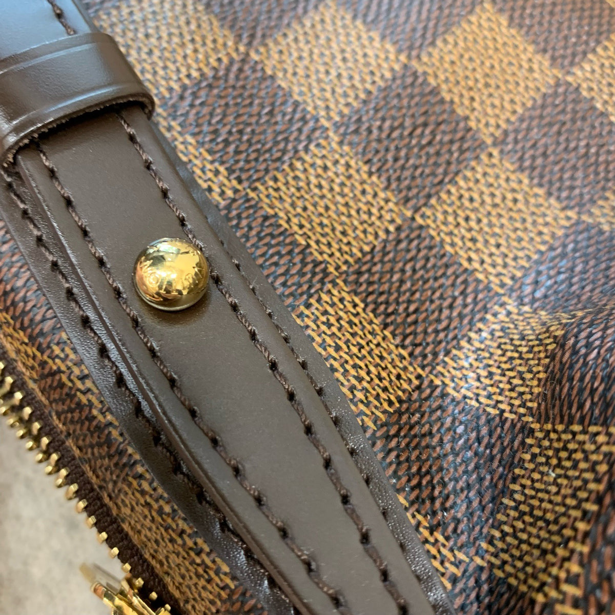 Louis Vuitton - Cabas Rivington - Cloth - Brown