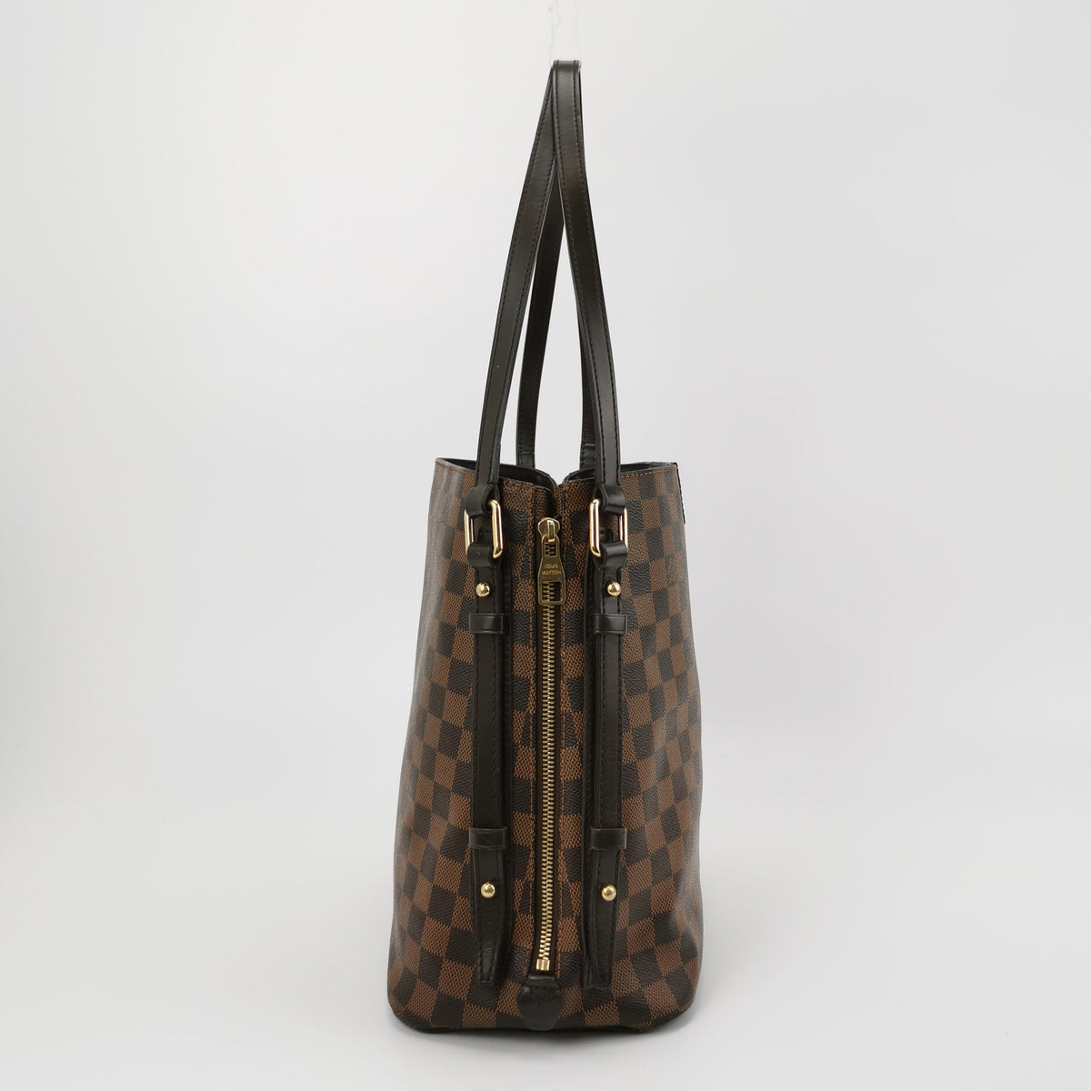 Louis Vuitton - Cabas Rivington - Cloth - Brown - (medium)