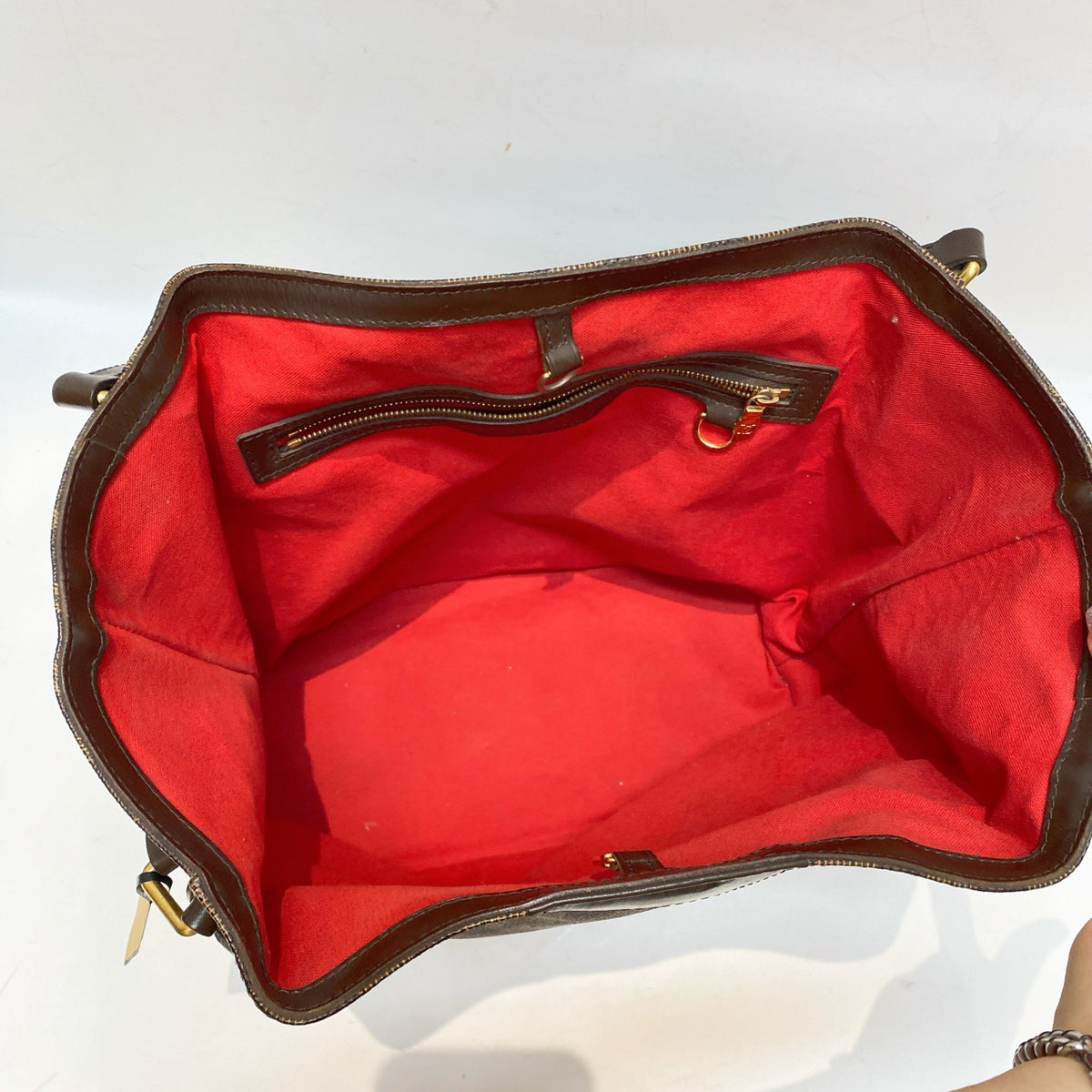 Louis Vuitton - Cabas Rivington - Cloth - Brown - (medium)