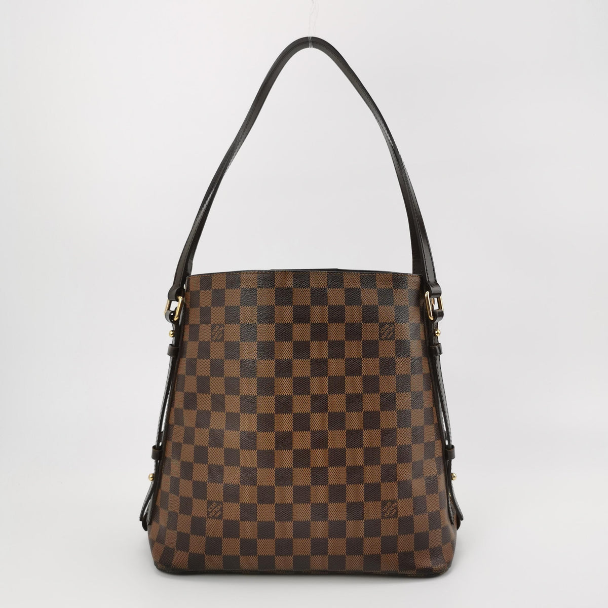 Louis Vuitton - Cabas Rivington - Cloth - Brown - (medium)
