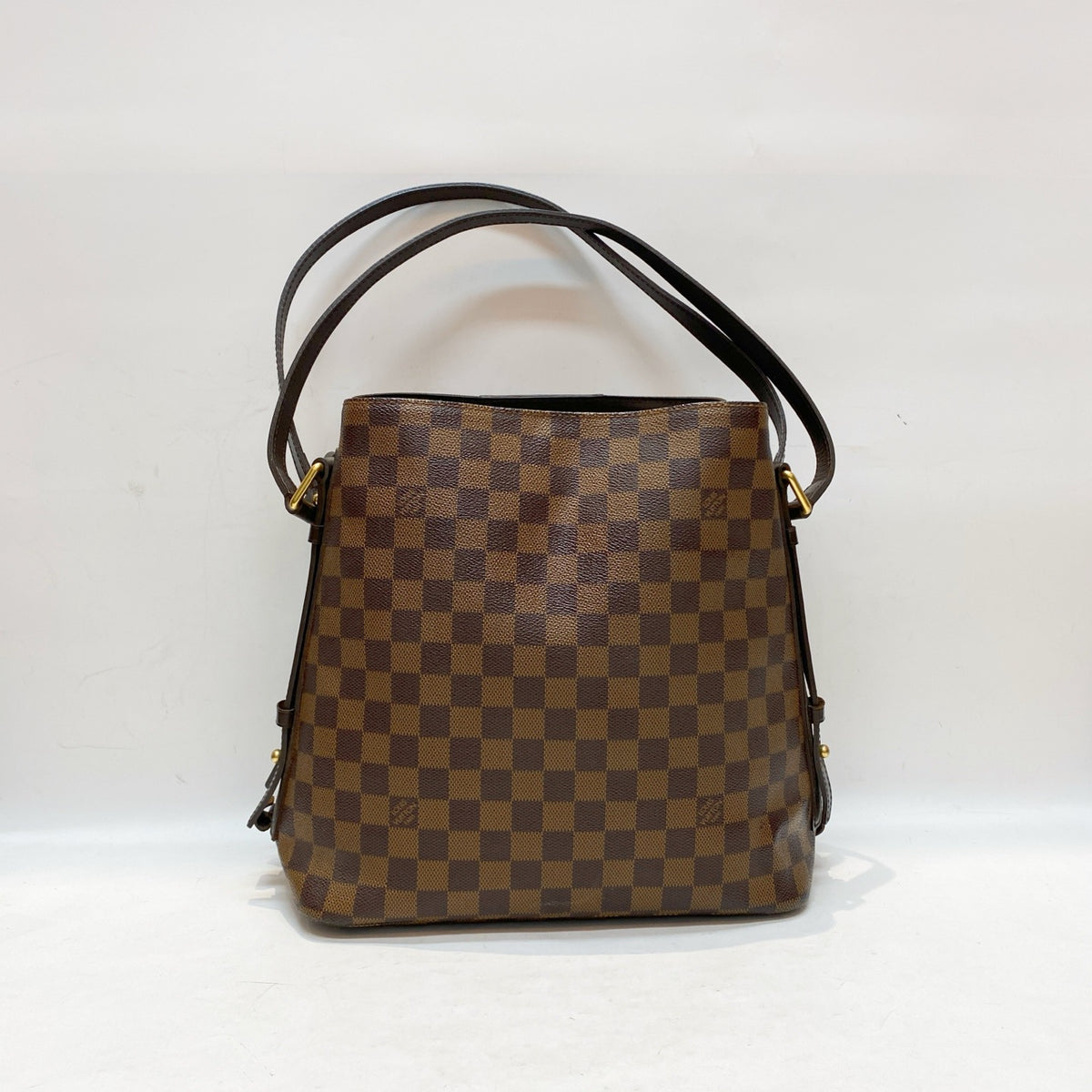 Louis Vuitton - Cabas Rivington - Cloth - Brown - (medium)