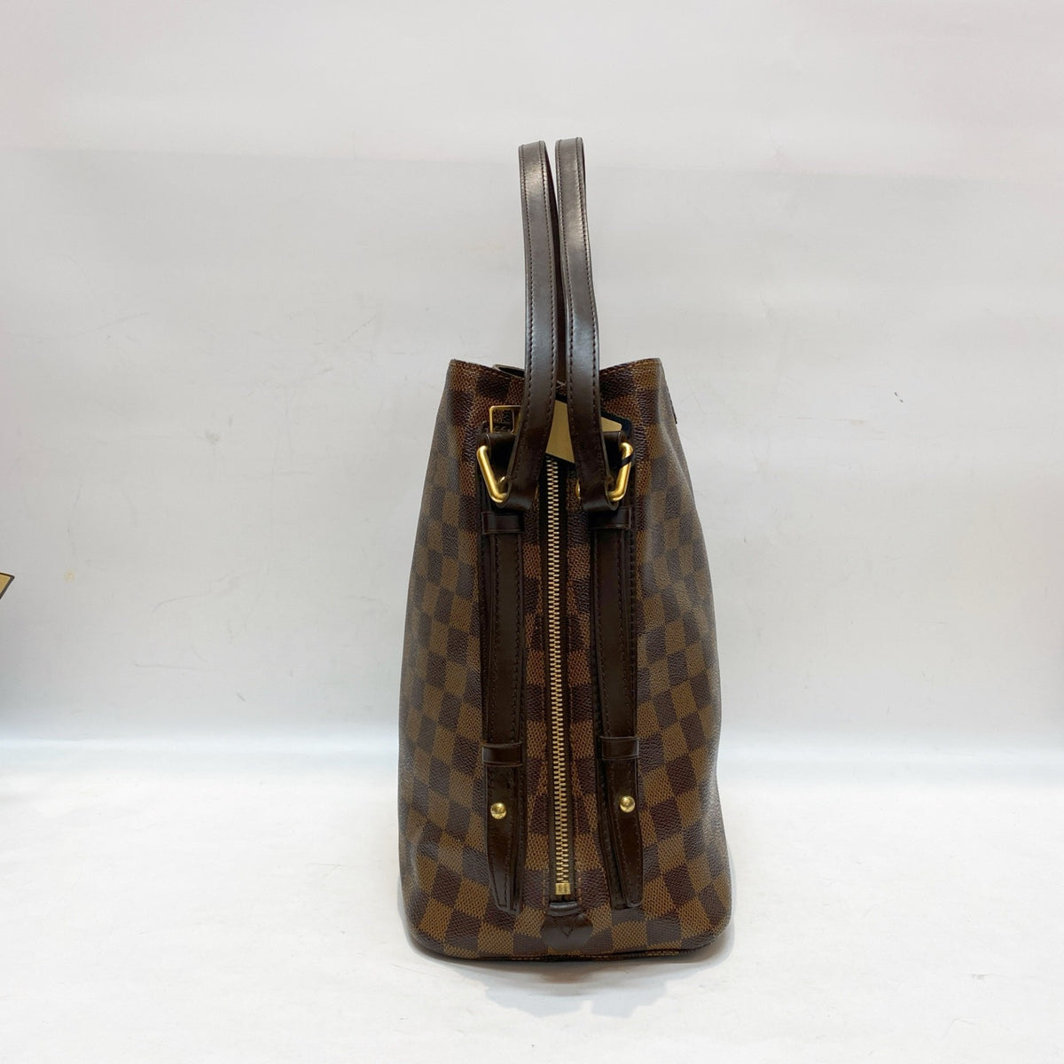 Louis Vuitton - Cabas Rivington - Cloth - Brown - (medium)