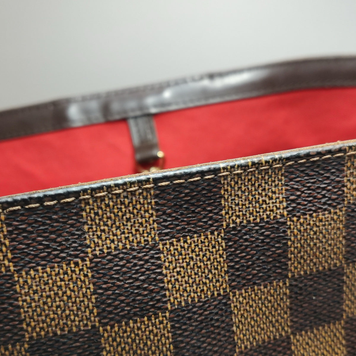 Louis Vuitton - Cabas Rivington - Cloth - Brown - (medium)