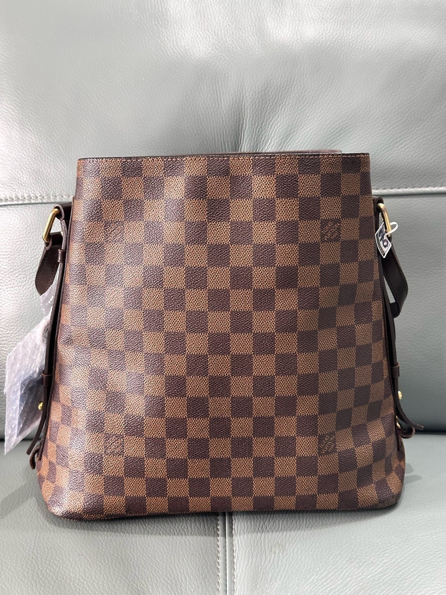 Louis Vuitton - Cabas Rivington - Leather - Brown - (medium)