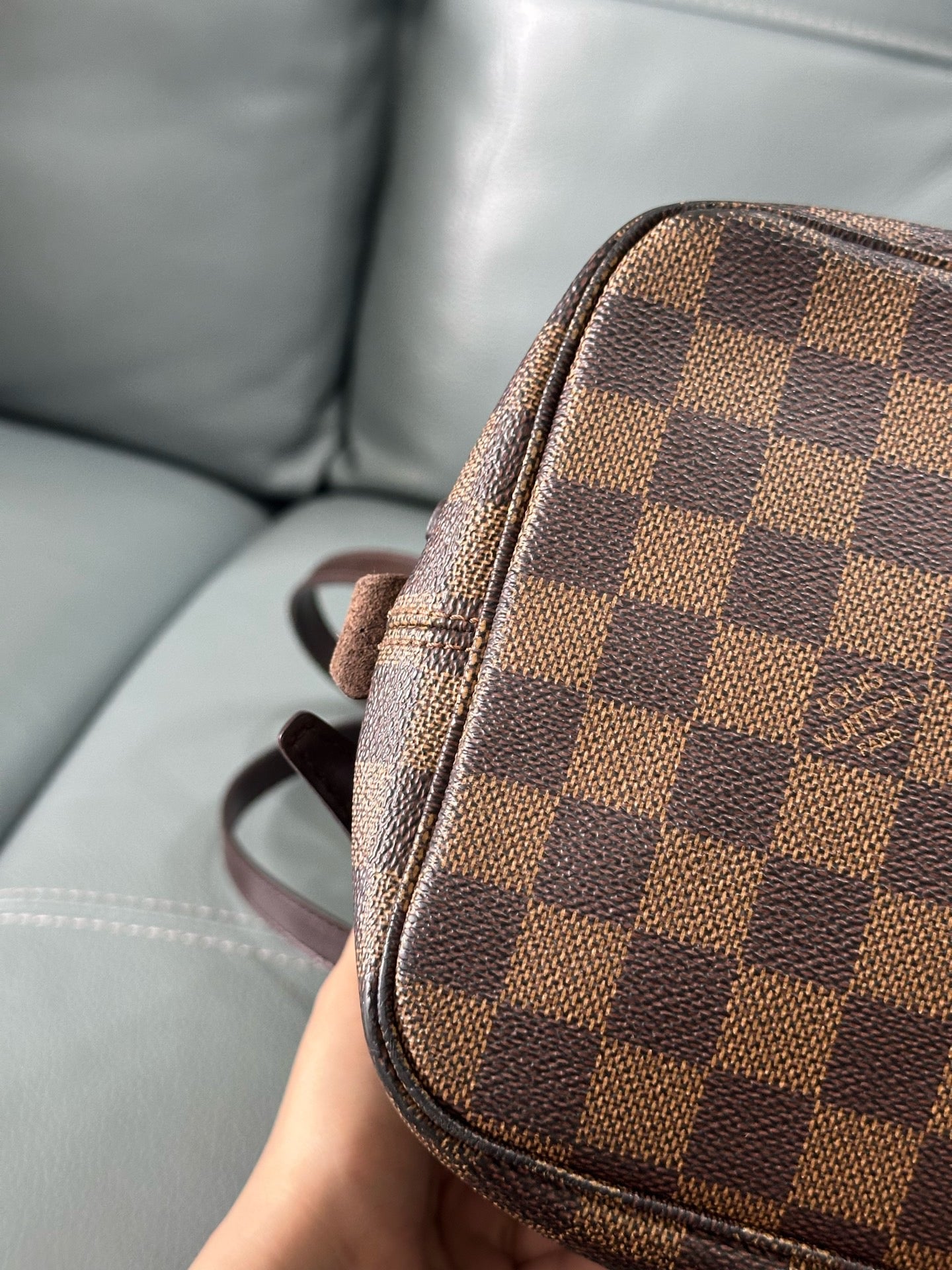 Louis Vuitton - Cabas Rivington - Leather - Brown - (medium)