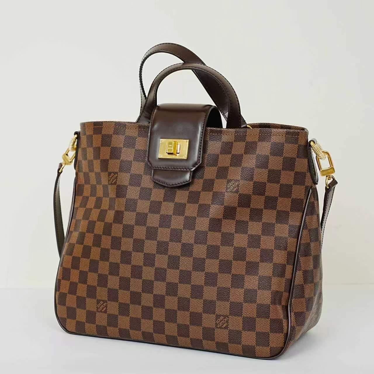 Louis Vuitton - Cabas Roseberry - Leather - Brown - (large)