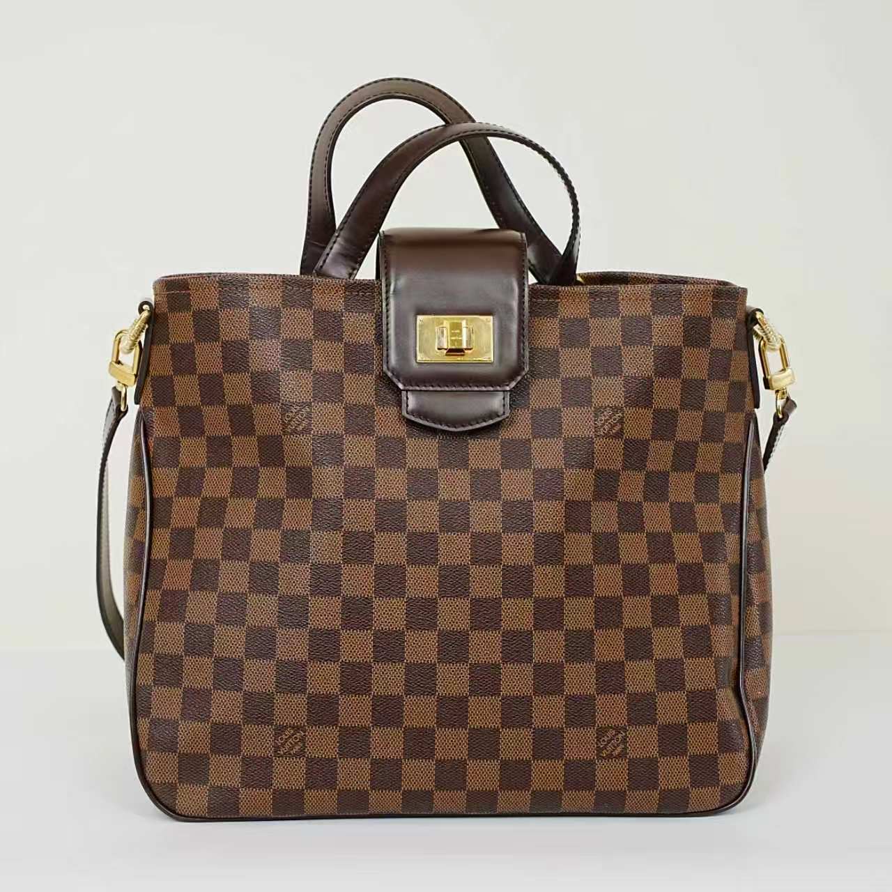 Louis Vuitton - Cabas Roseberry - Leather - Brown - (large)