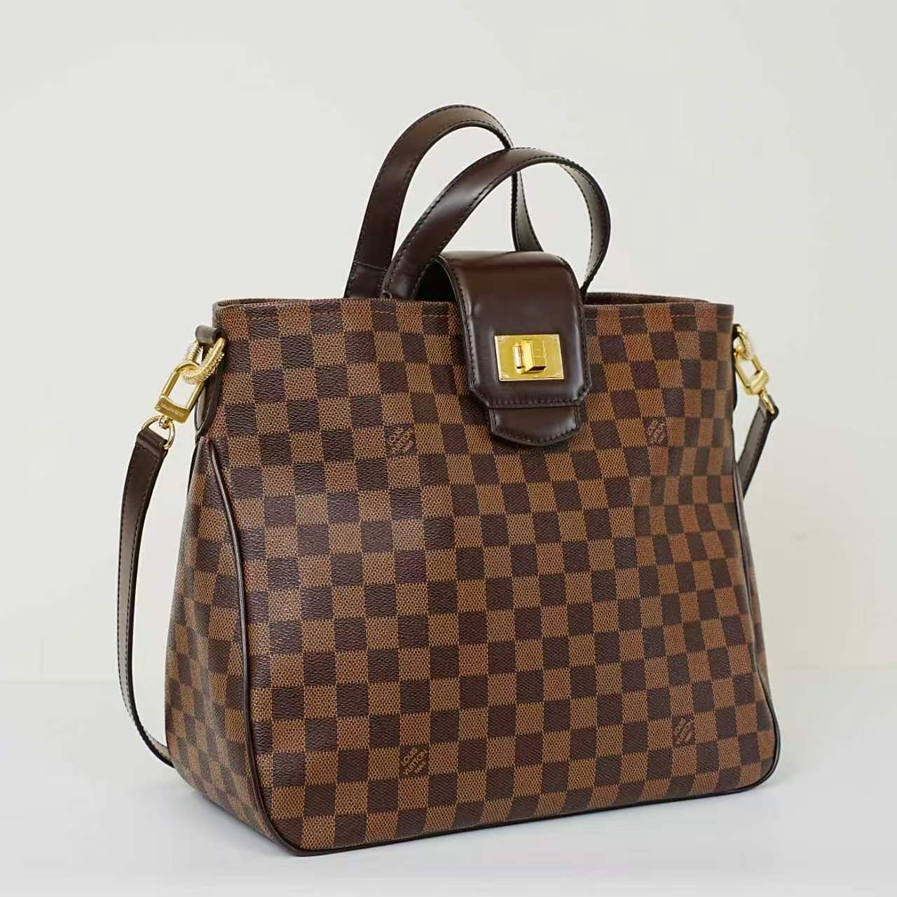 Louis Vuitton - Cabas Roseberry - Leather - Brown - (large)