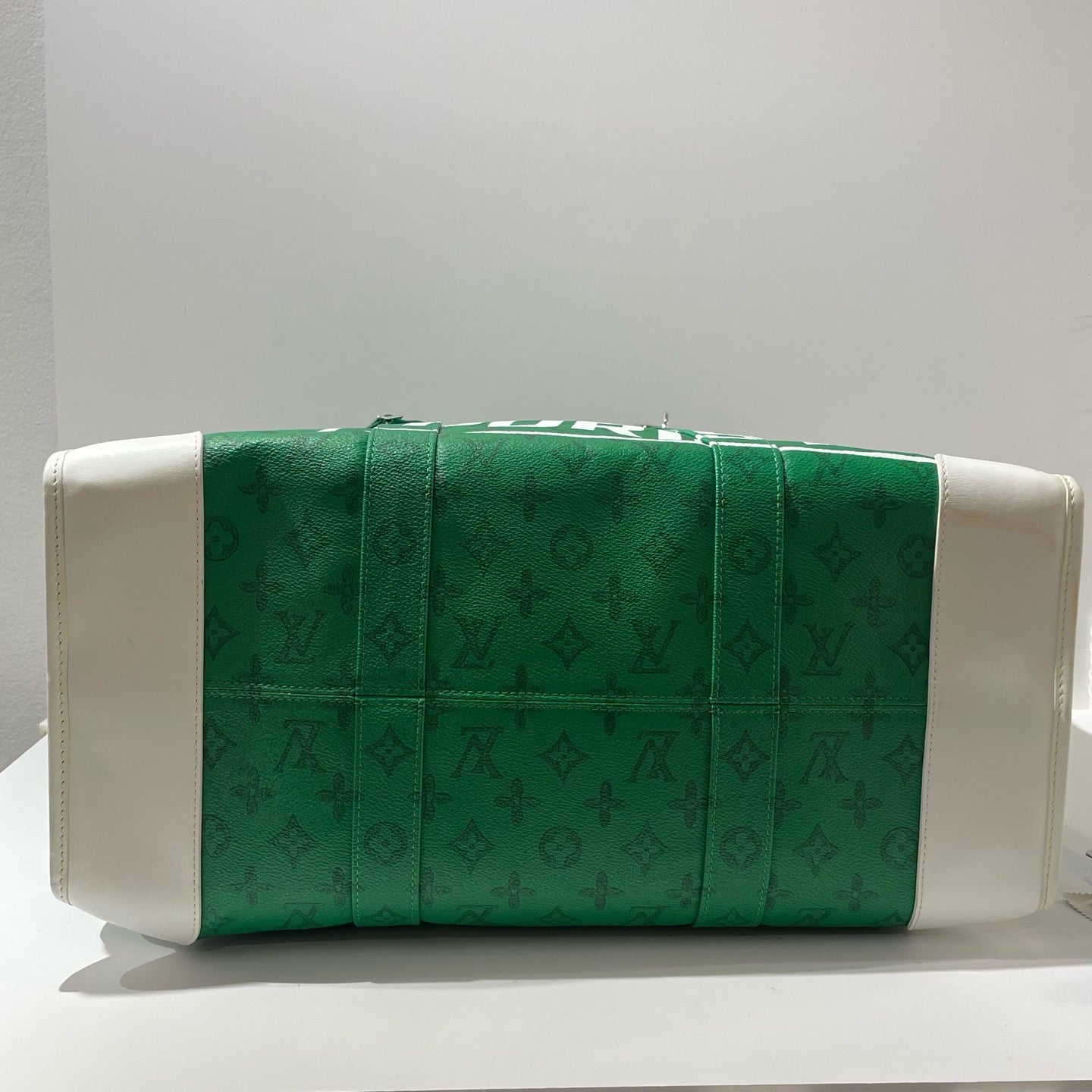 Louis Vuitton - CABAS ZIPPE - Leather - Green - (large)