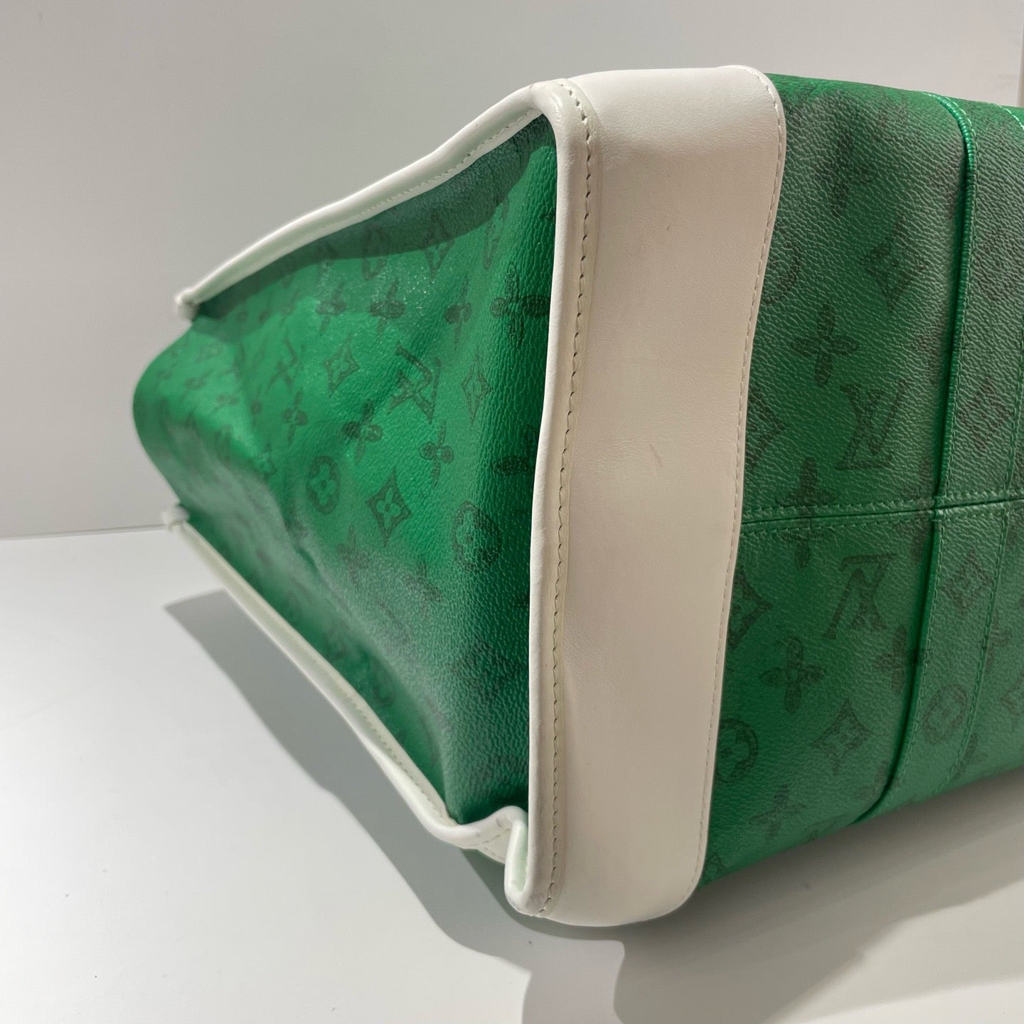 Louis Vuitton - CABAS ZIPPE - Leather - Green - (large)