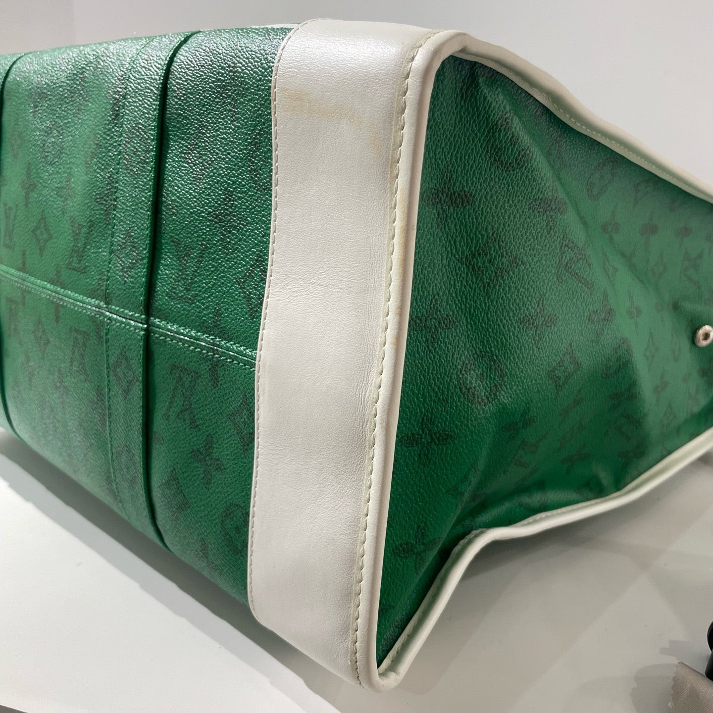 Louis Vuitton - CABAS ZIPPE - Leather - Green - (large)