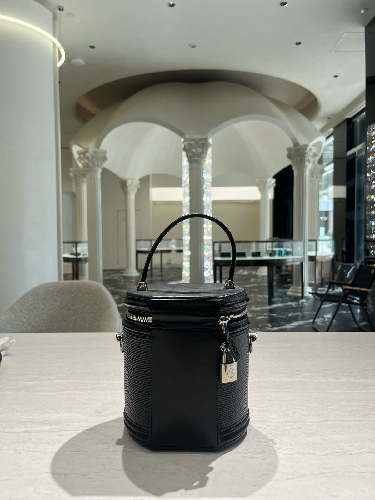 Louis Vuitton - Cannes - Leather - Black - (mini)