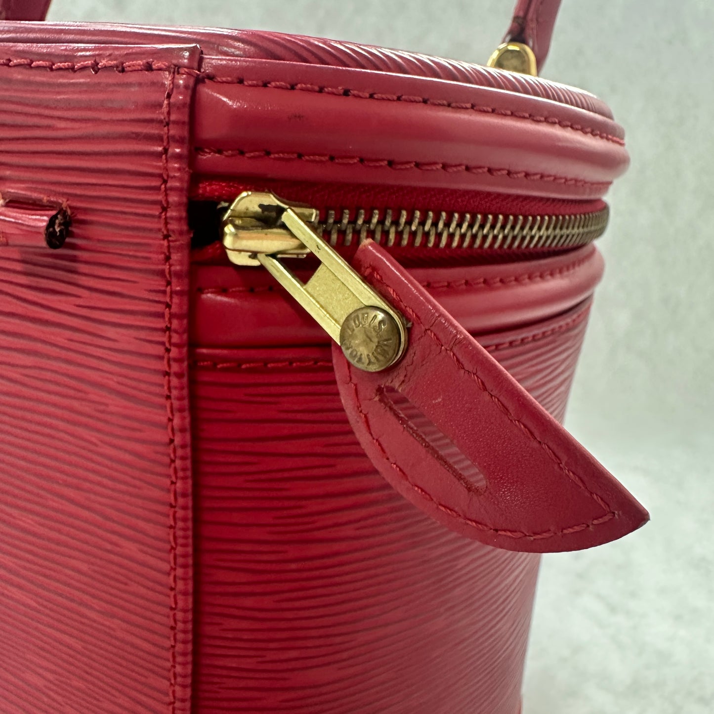 Louis Vuitton - Cannes - Leather - Red - (mini)