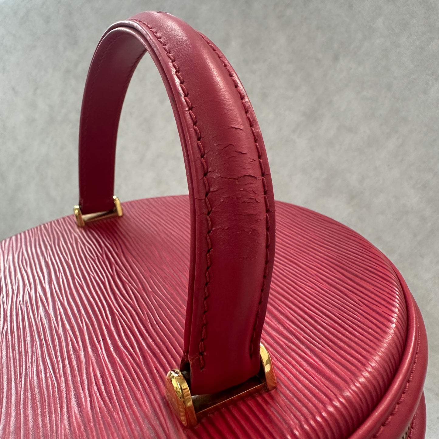 Louis Vuitton - Cannes - Leather - Red - (mini)