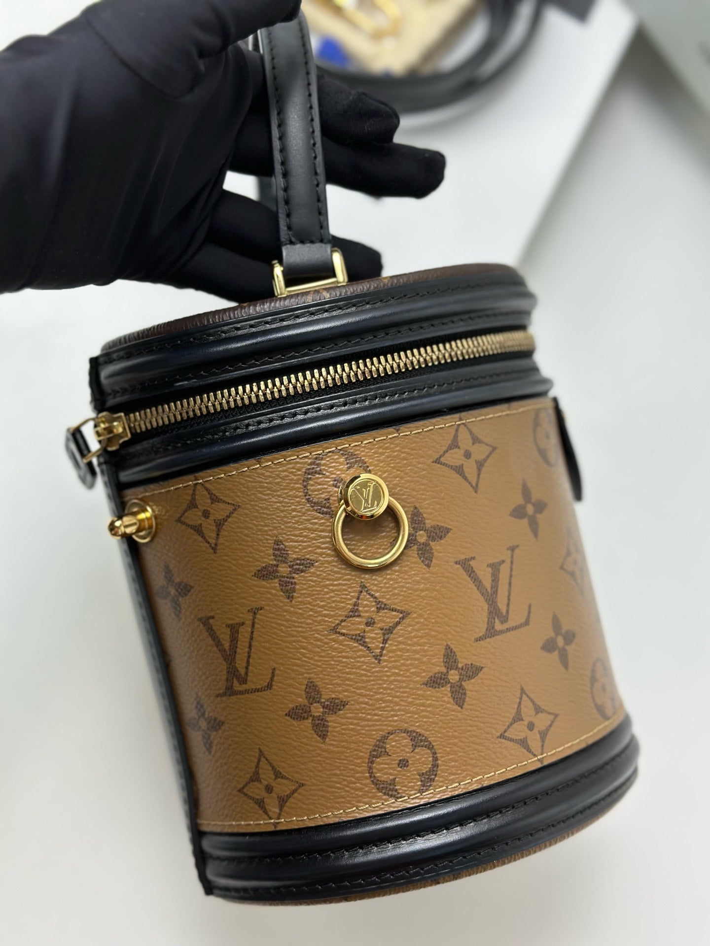 Louis Vuitton - Cannes - Synthetic - Brown - (Small)