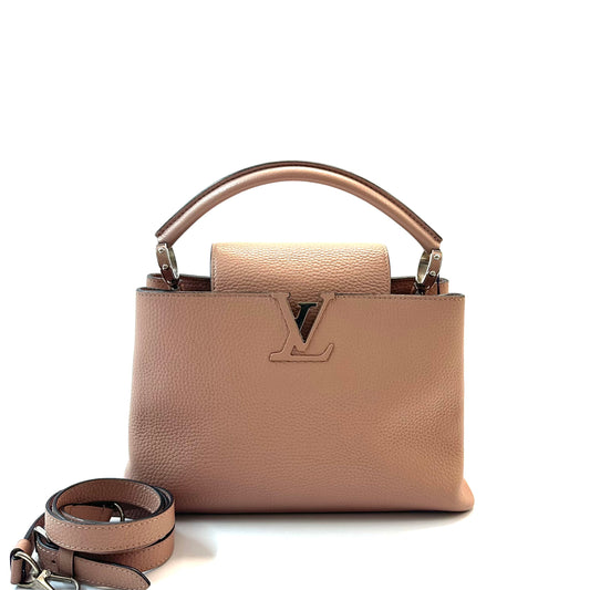 Louis Vuitton - Capucines - Leather - Pink