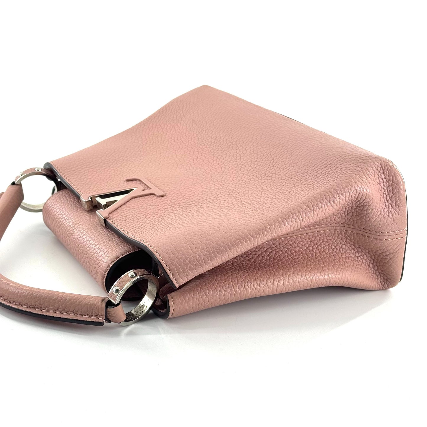 Louis Vuitton - Capucines - Leather - Pink