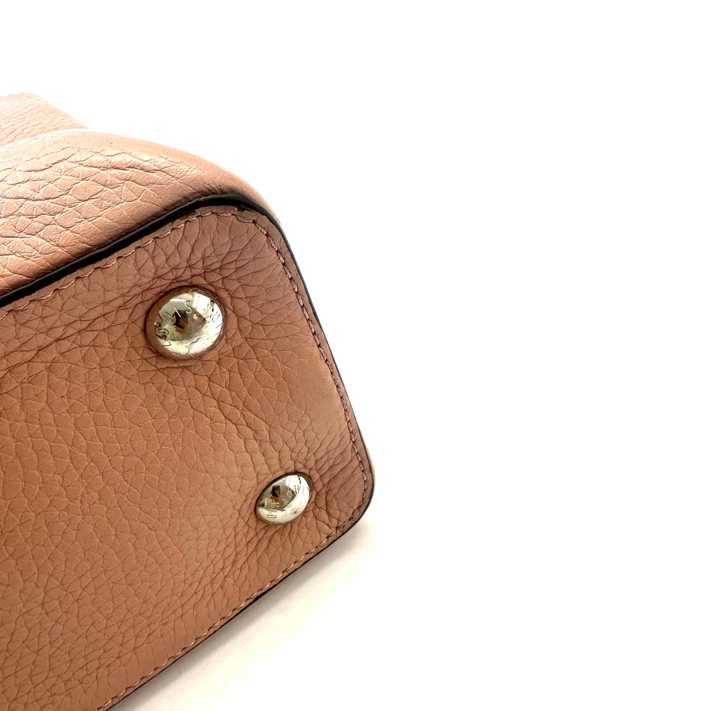 Louis Vuitton - Capucines - Leather - Pink