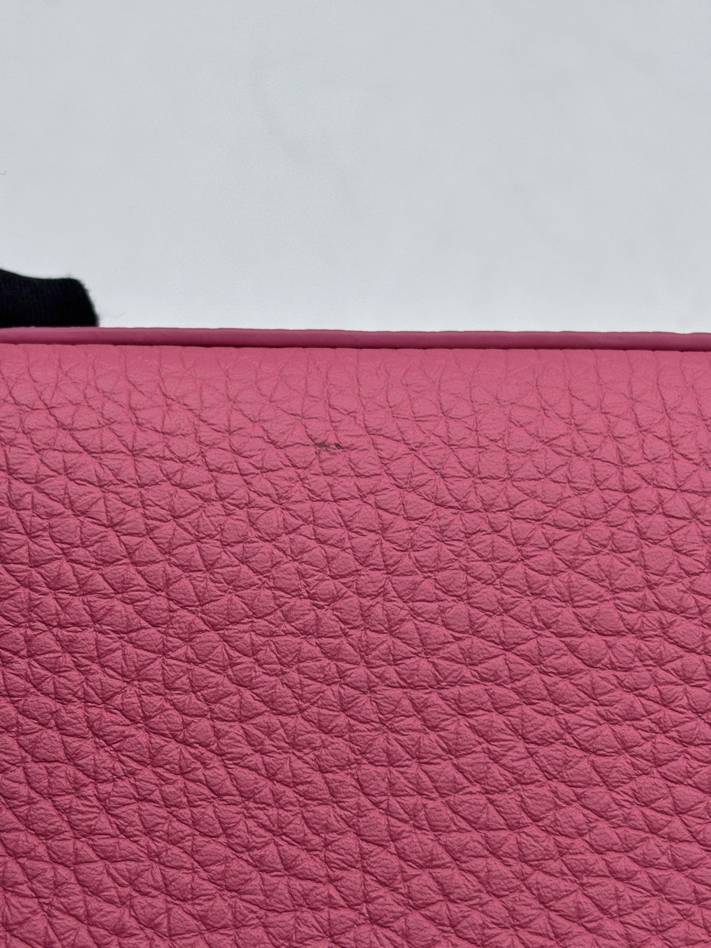 Louis Vuitton - Capucines BB - Full cowhide leather - Pink with Grey trim - (Mini)
