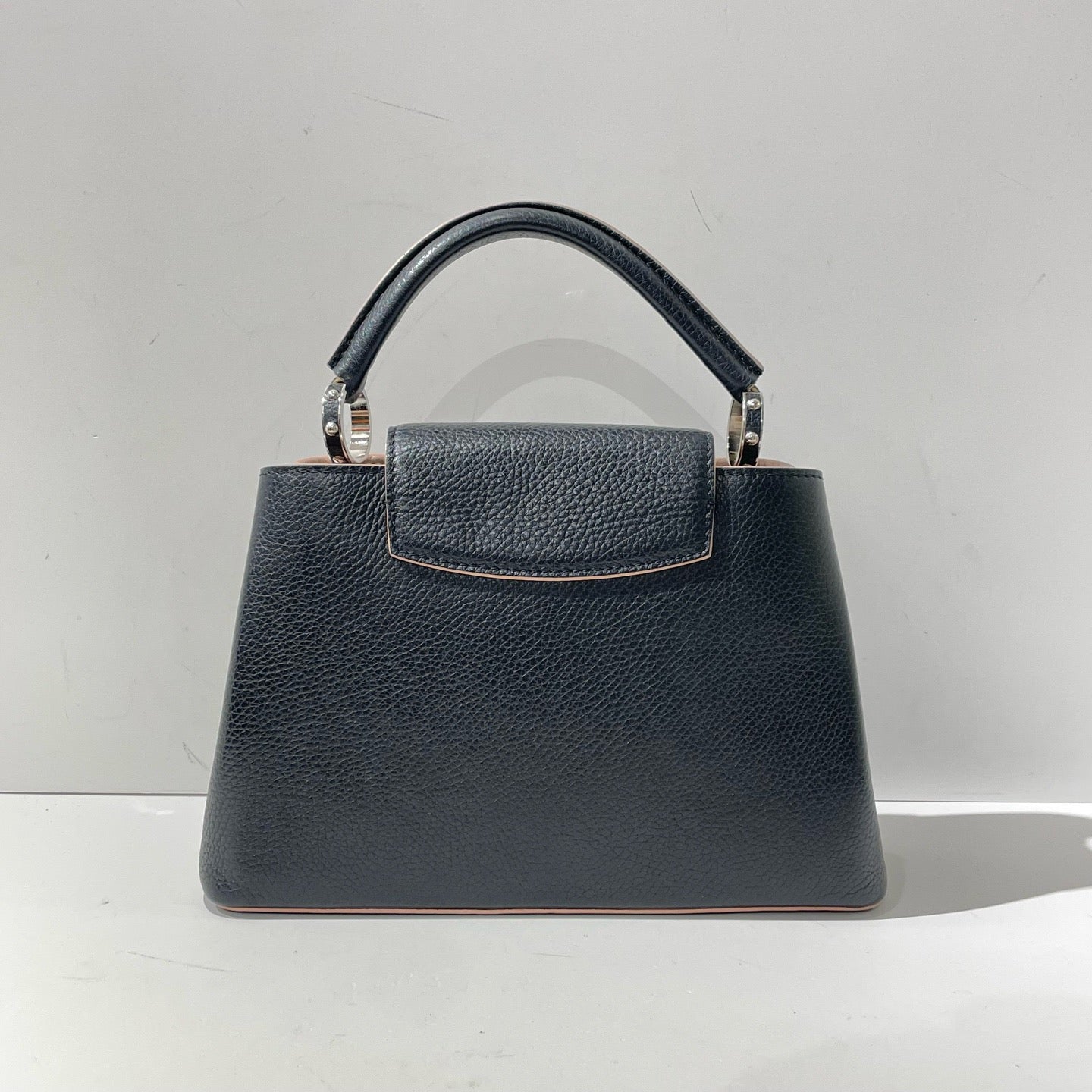 Louis Vuitton - Capucines BB - Leather - Black - (BB)