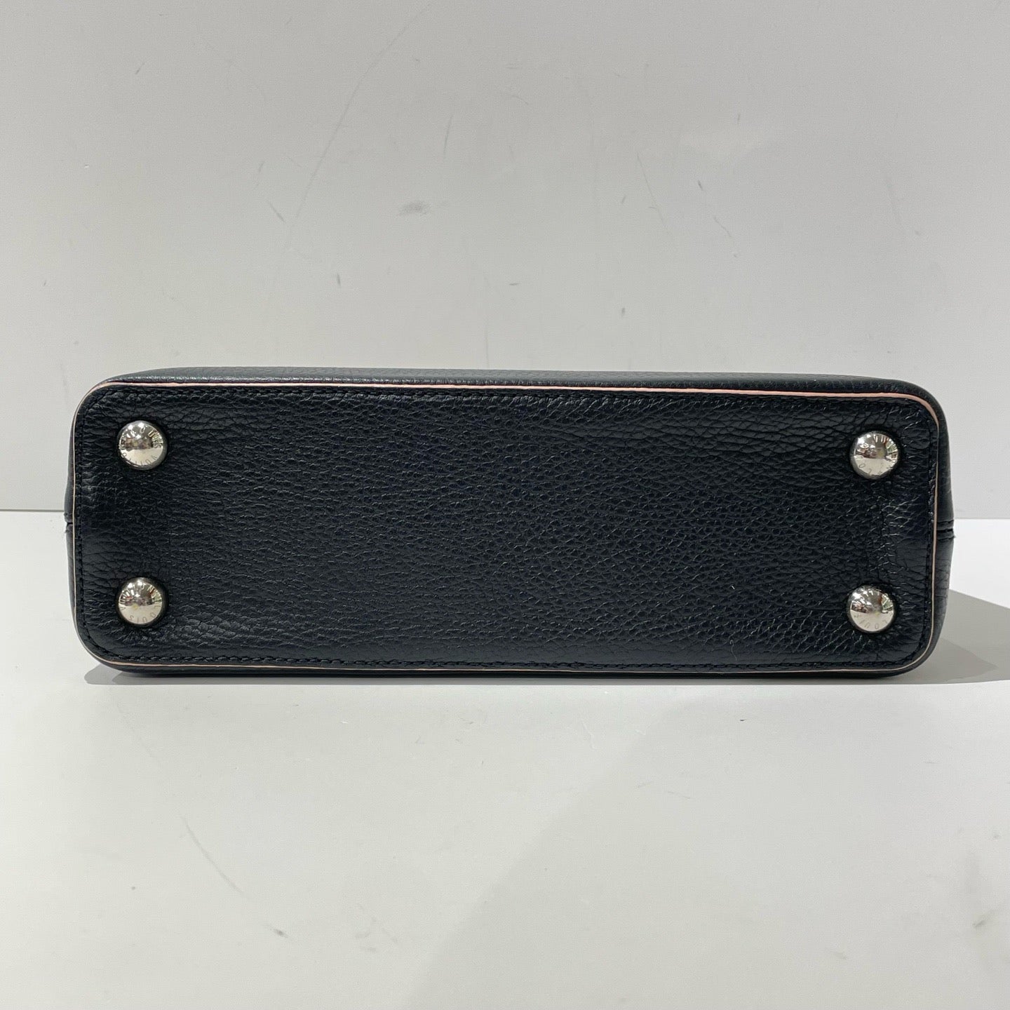 Louis Vuitton - Capucines BB - Leather - Black - (BB)