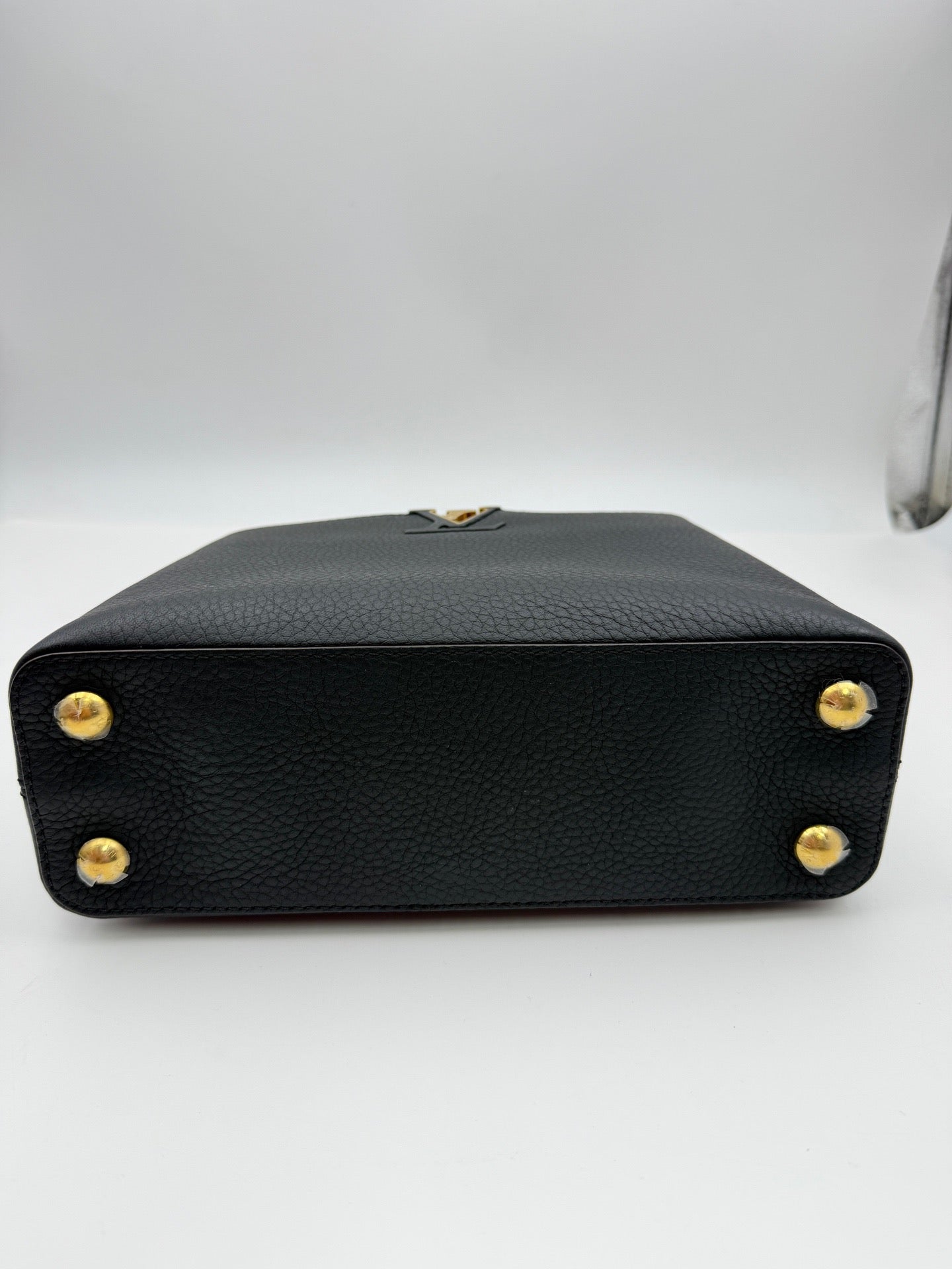 Louis Vuitton - Capucines BB - Leather - Black - (mini)