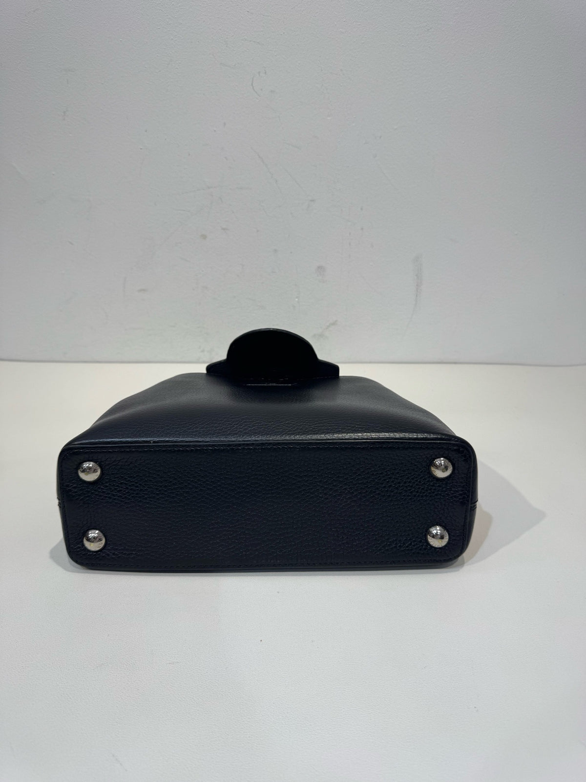 Louis Vuitton - Capucines BB - Leather - Black - (small)