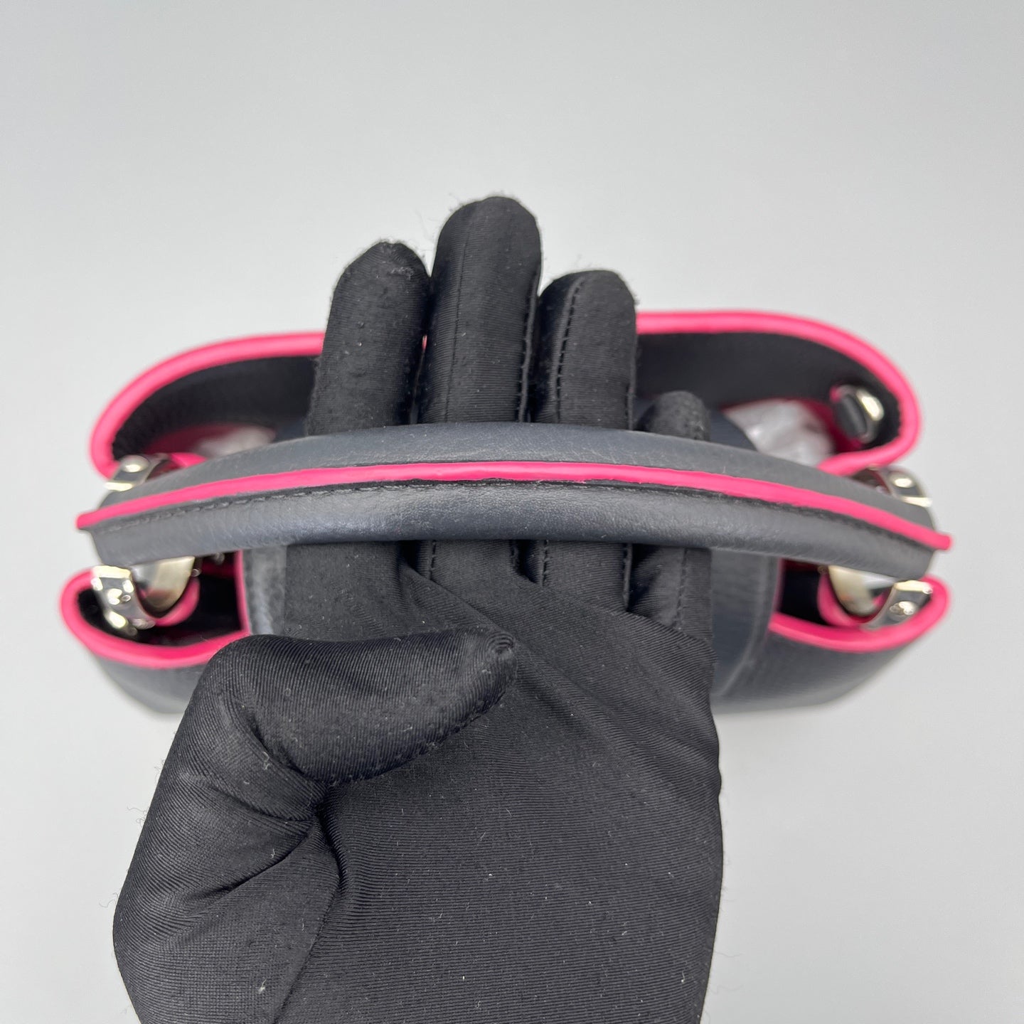 Louis Vuitton - Capucines BB - Leather - Black with Pink Accents - (small)