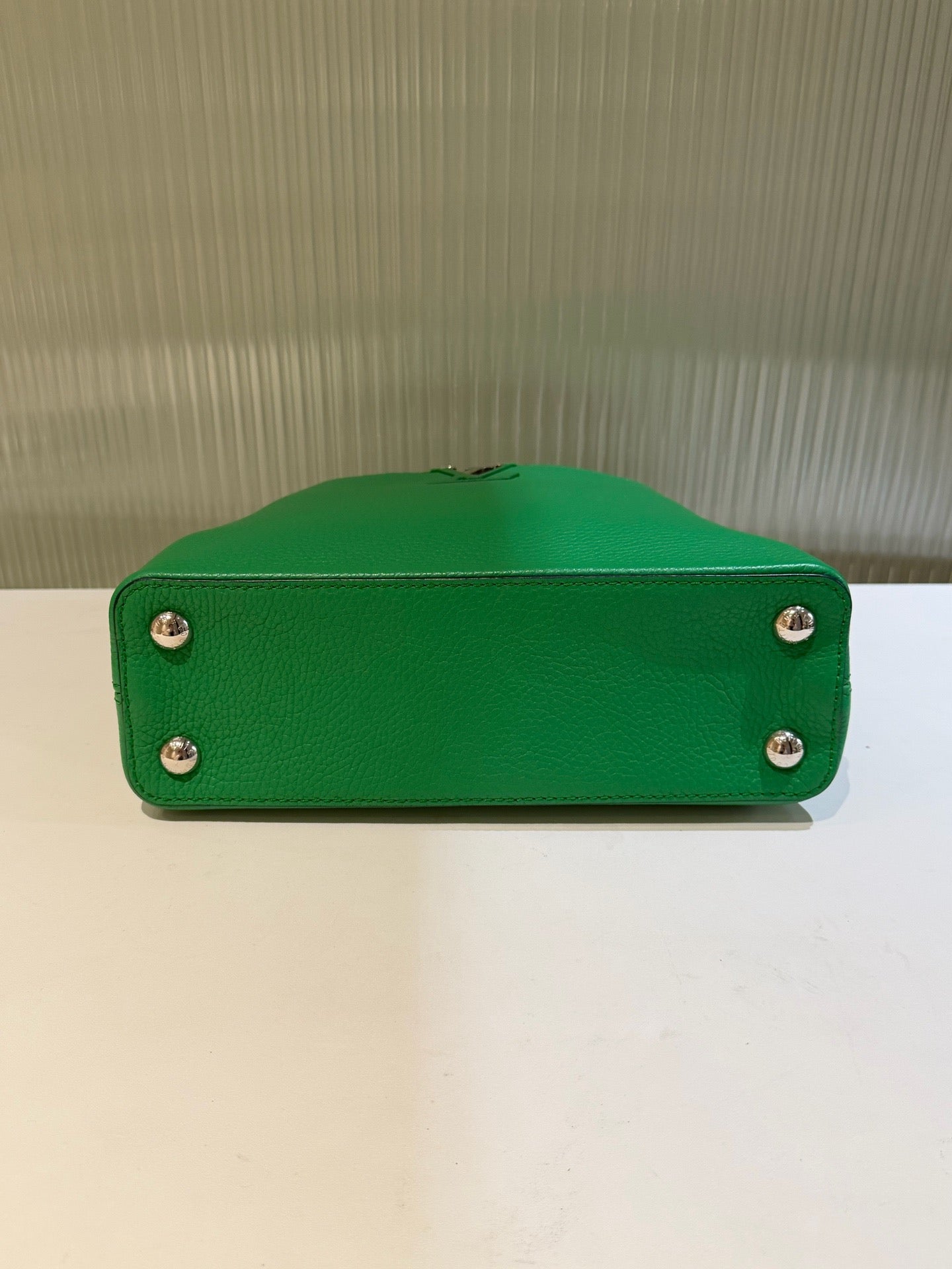 Louis Vuitton - Capucines BB - Leather - Green - (BB)