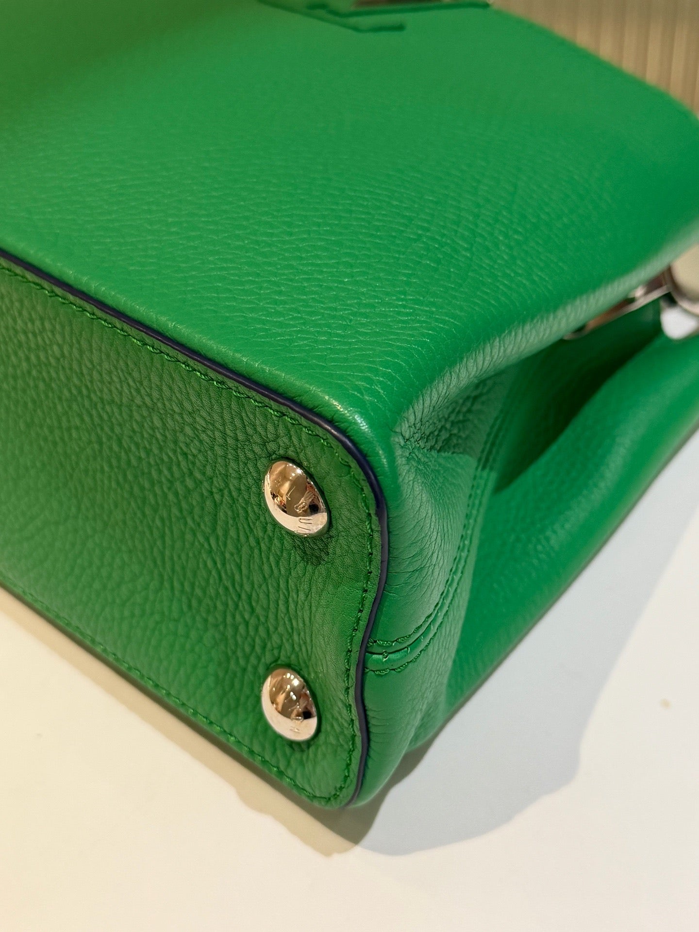 Louis Vuitton - Capucines BB - Leather - Green - (BB)
