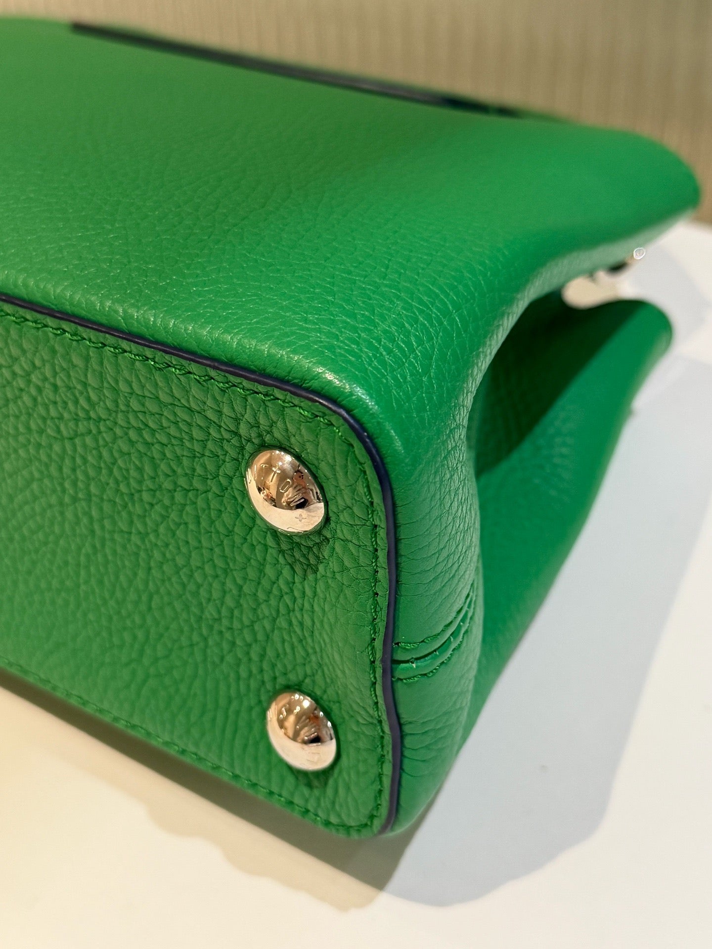 Louis Vuitton - Capucines BB - Leather - Green - (BB)