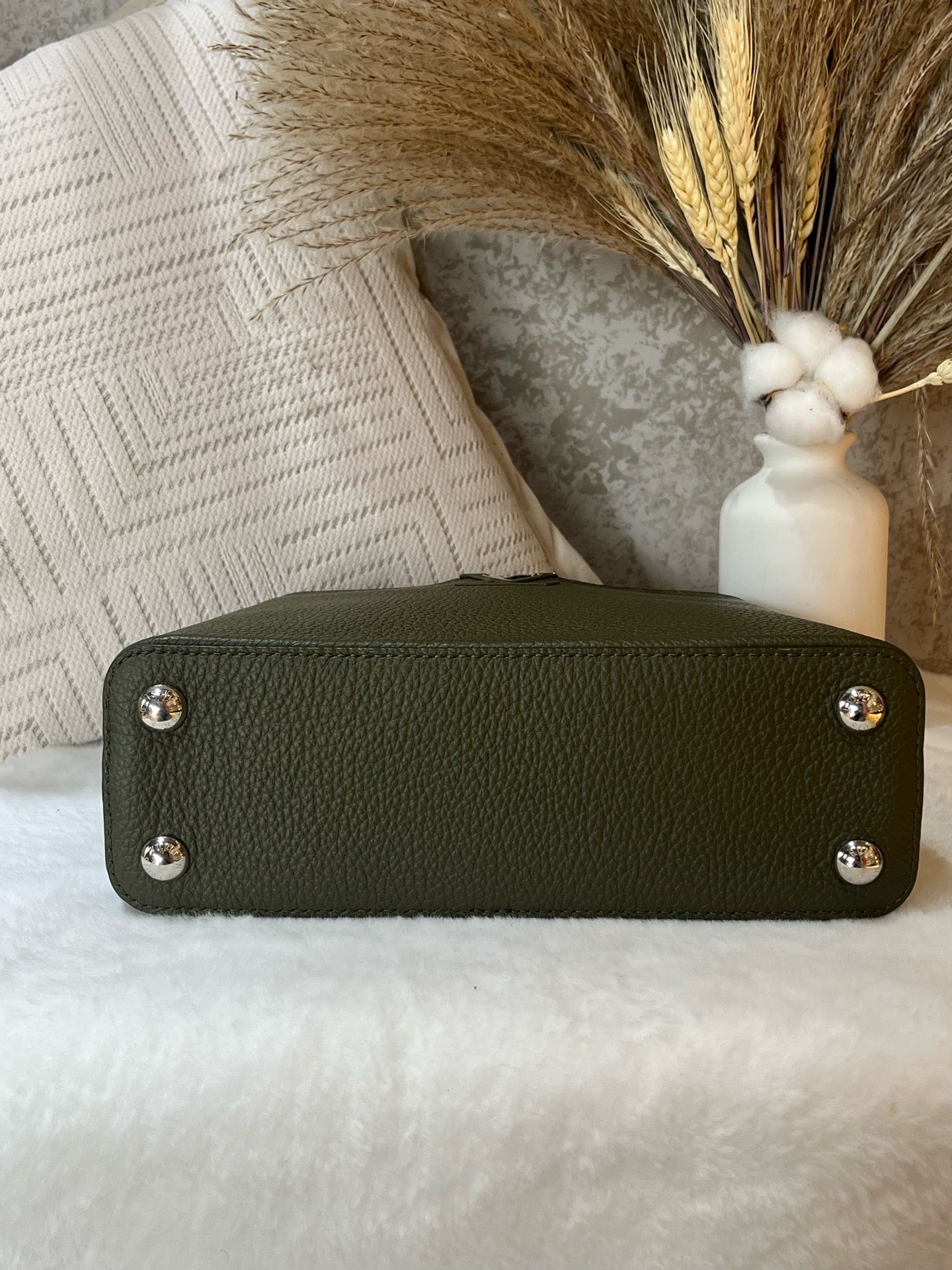 Louis Vuitton - Capucines BB - Leather - Green - (mini)