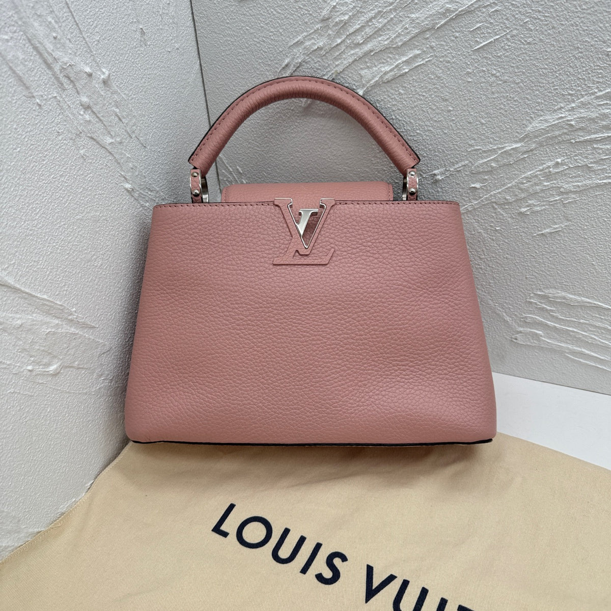 Louis Vuitton - Capucines BB - Leather - Pink - (small)