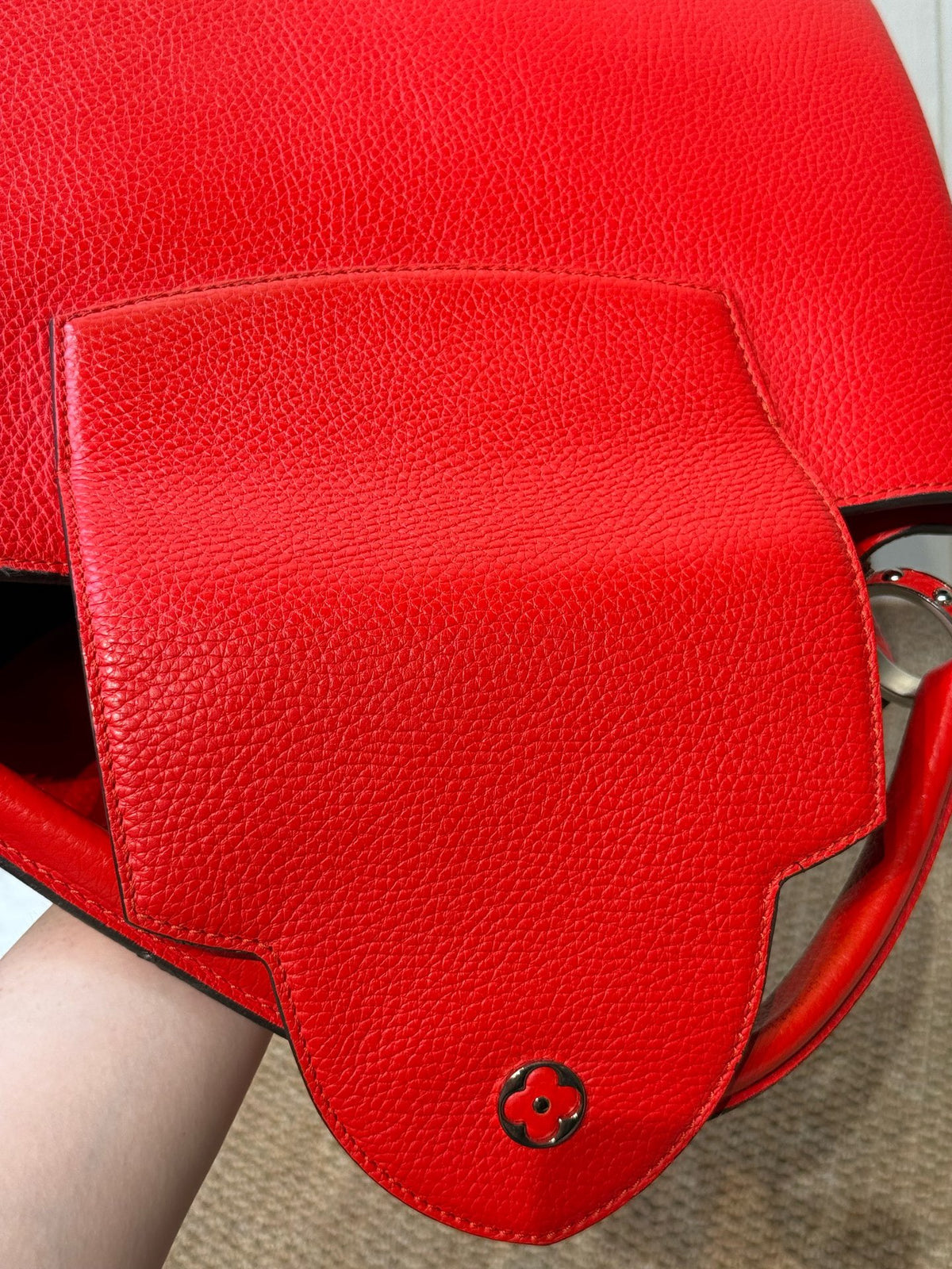 Louis Vuitton - Capucines BB - Leather - Red - (small)